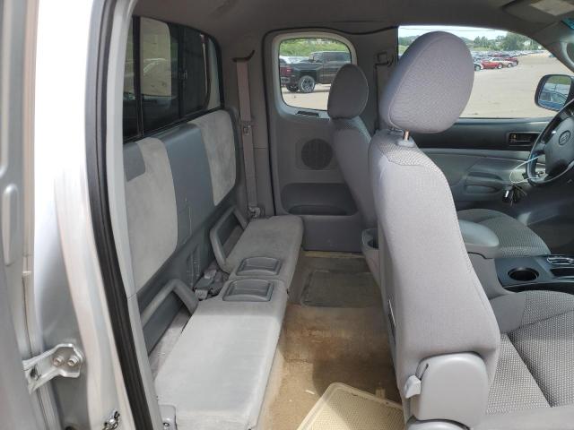 5TETX22NX6Z299924 - 2006 TOYOTA TACOMA ACCESS CAB ვერცხლისფერი ფოტო 10