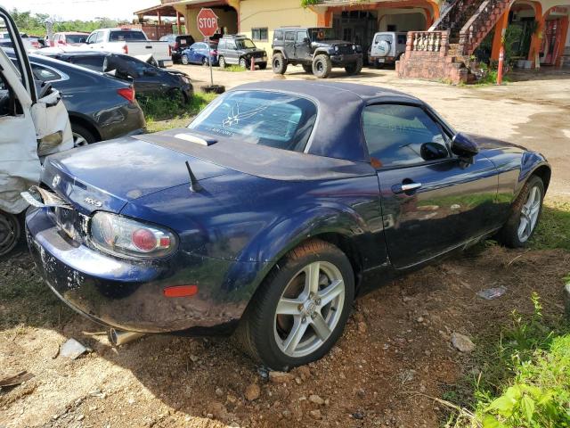 JM1NC26F670133988 - 2007 MAZDA MX-5 MIATA BLUE photo 3