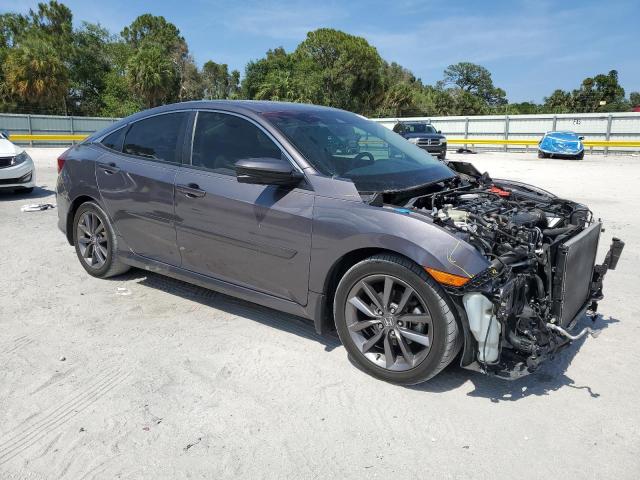 19XFC1F71LE014643 - 2020 HONDA CIVIC EXL GRAY photo 4