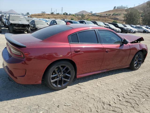 2C3CDXHG6LH202518 - 2020 DODGE CHARGER GT MAROON photo 3