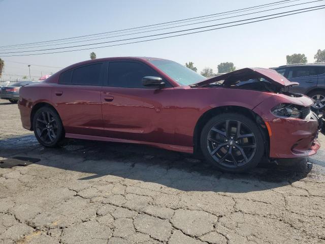 2C3CDXHG6LH202518 - 2020 DODGE CHARGER GT MAROON photo 4
