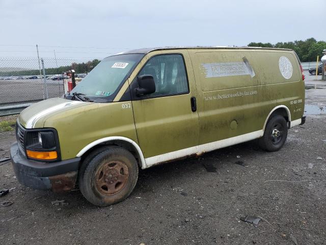 1GTFH15T931127713 - 2003 GMC SAVANA G1500 GREEN photo 1