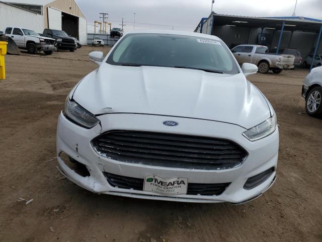 3FA6P0H74ER367570 - 2014 FORD FUSION SE WHITE photo 5