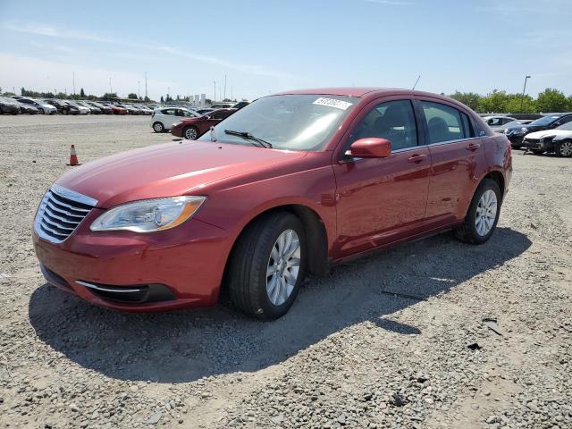 1C3BC1FG6BN503102 - 2011 CHRYSLER 200 TOURING RED photo 1