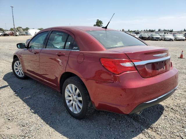 1C3BC1FG6BN503102 - 2011 CHRYSLER 200 TOURING RED photo 2