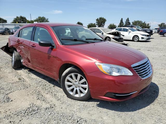 1C3BC1FG6BN503102 - 2011 CHRYSLER 200 TOURING RED photo 4