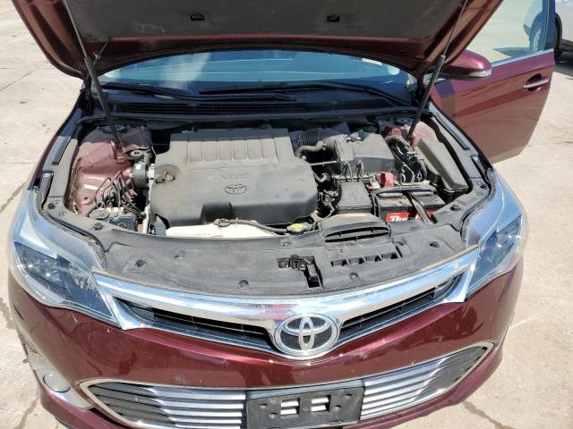 4T1BK1EB5DU065147 - 2013 TOYOTA AVALON BASE BURGUNDY photo 11