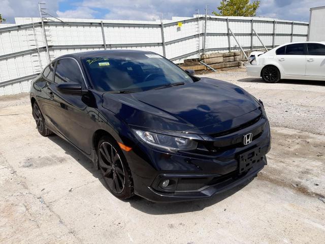 2HGFC4B86KH309533 - 2019 HONDA CIVIC SPORT BLACK photo 1