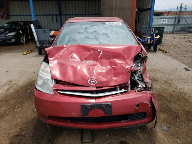 JTDKB20U597868582 - 2009 TOYOTA PRIUS RED photo 5