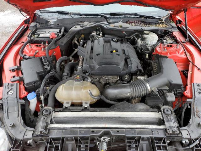 1FA6P8TH7K5129158 - 2019 FORD MUSTANG წითელი ფოტო 11