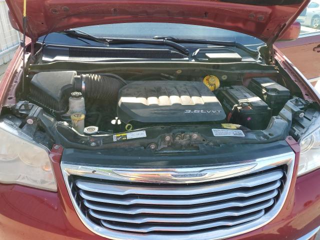 2C4RC1BG1ER438277 - 2014 CHRYSLER TOWN & COU TOURING BURGUNDY photo 12