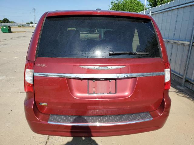 2C4RC1BG1ER438277 - 2014 CHRYSLER TOWN & COU TOURING BURGUNDY photo 6