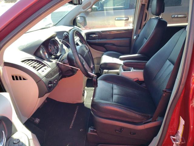 2C4RC1BG1ER438277 - 2014 CHRYSLER TOWN & COU TOURING BURGUNDY photo 7