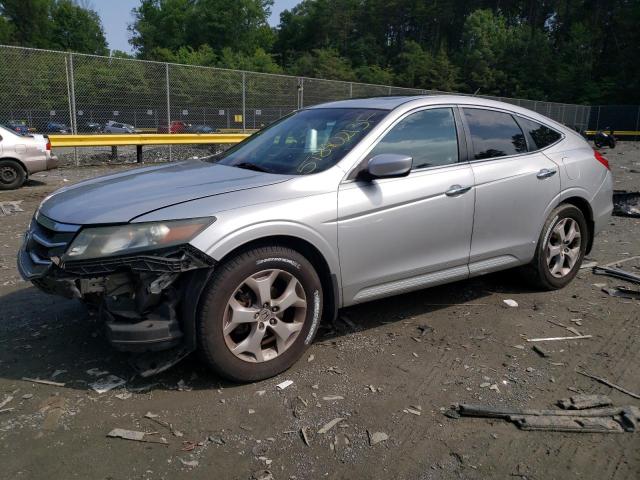 5J6TF2H56AL013093 - 2010 HONDA ACCORD CRO EXL SILVER photo 1