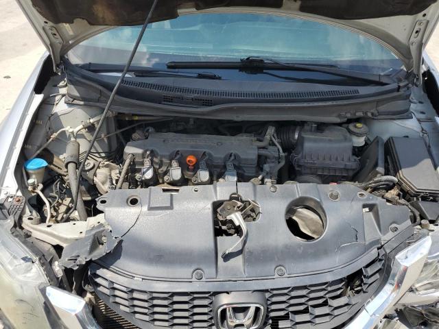 2HGFB2F53DH546250 - 2013 HONDA CIVIC LX SILVER photo 11