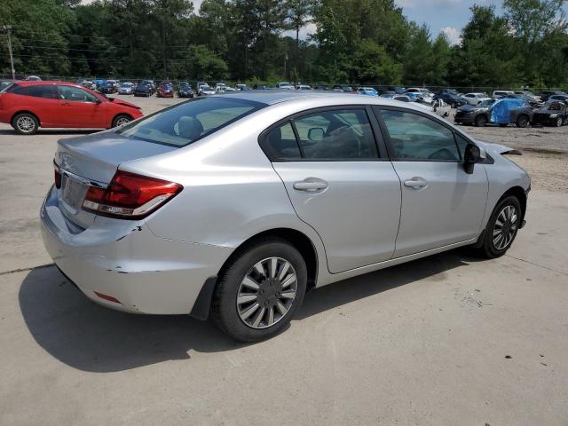 2HGFB2F53DH546250 - 2013 HONDA CIVIC LX SILVER photo 3