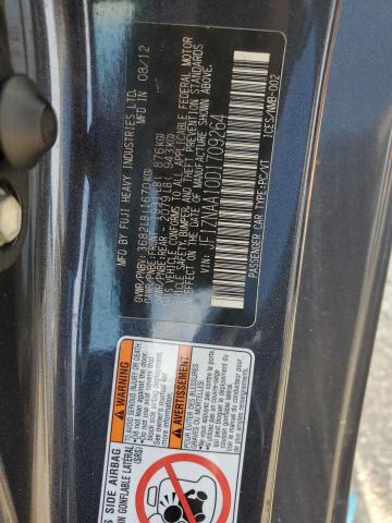 JF1ZNAA10D1709264 - 2013 TOYOTA SCION FR-S 灰色 照片 12