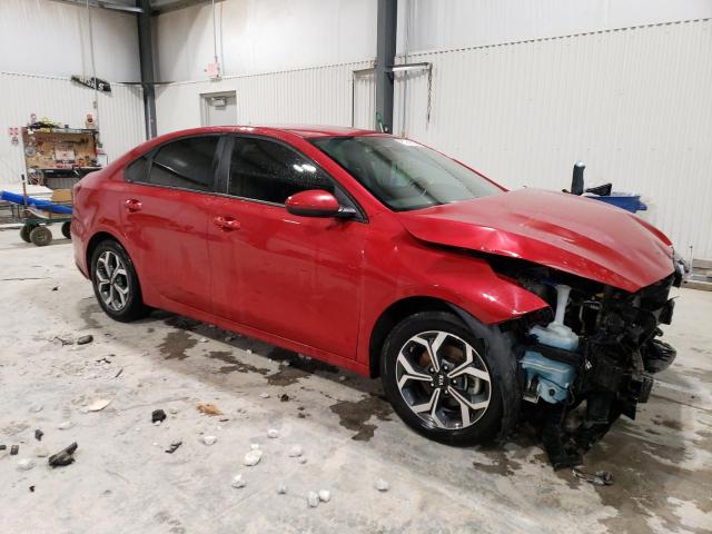 3KPF24AD5LE175515 - 2020 KIA FORTE FE RED photo 4