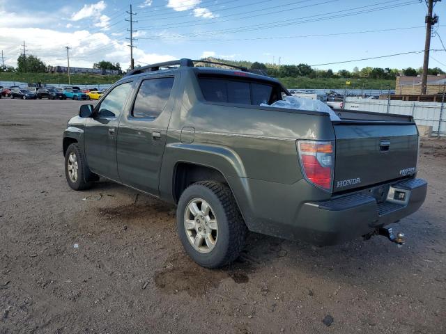 2HJYK16476H564824 - 2006 HONDA RIDGELINE RTS GREEN photo 2