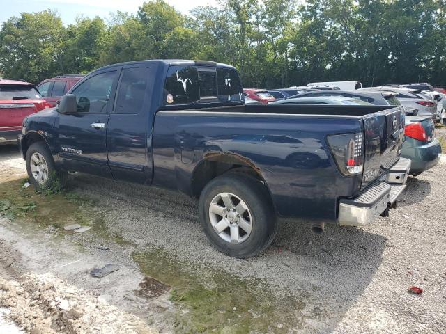 1N6BA06B36N549800 - 2006 NISSAN TITAN XE ლურჯი ფოტო 2