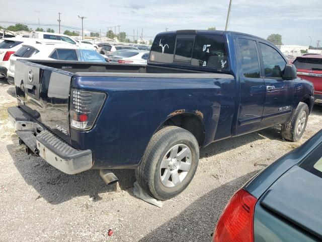 1N6BA06B36N549800 - 2006 NISSAN TITAN XE ლურჯი ფოტო 3