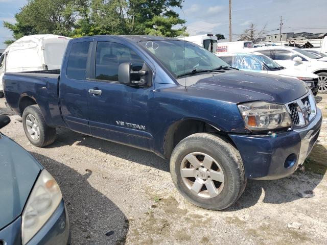 1N6BA06B36N549800 - 2006 NISSAN TITAN XE ლურჯი ფოტო 4