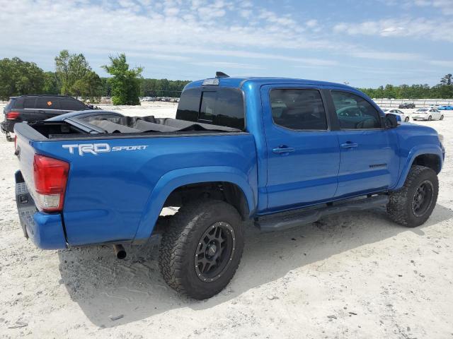 3TMAZ5CN0HM026542 - 2017 TOYOTA TACOMA DOUBLE CAB BLUE photo 3