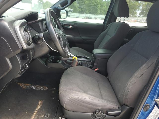 3TMAZ5CN0HM026542 - 2017 TOYOTA TACOMA DOUBLE CAB BLUE photo 7