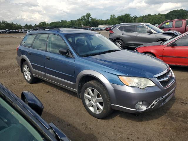 4S4BP61C297335728 - 2009 SUBARU OUTBACK 2.5I BLUE photo 4