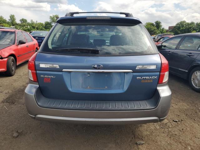 4S4BP61C297335728 - 2009 SUBARU OUTBACK 2.5I BLUE photo 6