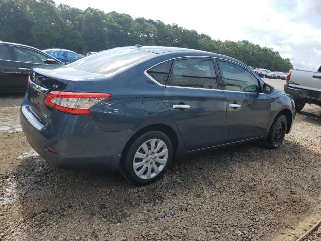 3N1AB7AP2DL743709 - 2013 NISSAN SENTRA S BLUE photo 3