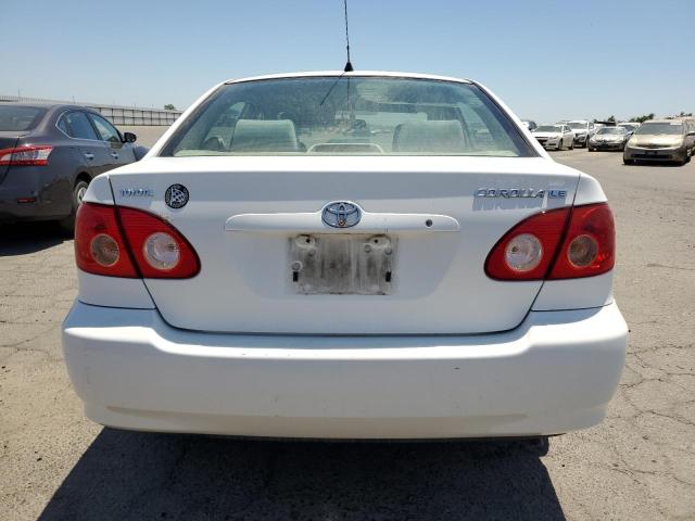 JTDBR32E170125026 - 2007 TOYOTA COROLLA CE WHITE photo 6