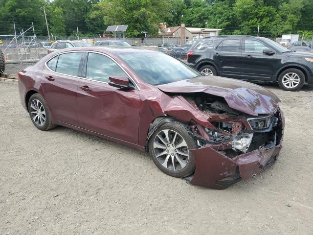 19UUB1F59FA010664 - 2015 ACURA TLX TECH BURGUNDY photo 4