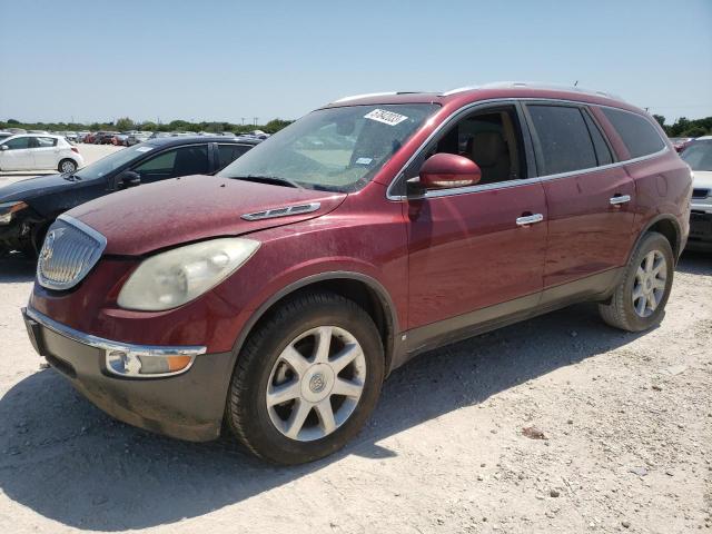 5GALRBED1AJ145006 - 2010 BUICK ENCLAVE CXL RED photo 1