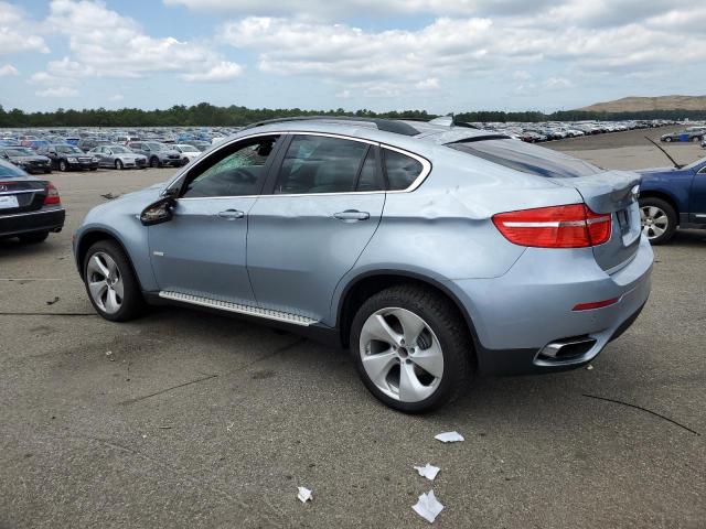 5UXFH0C52ALC66261 - 2010 BMW X6 HYBRID SILVER photo 2