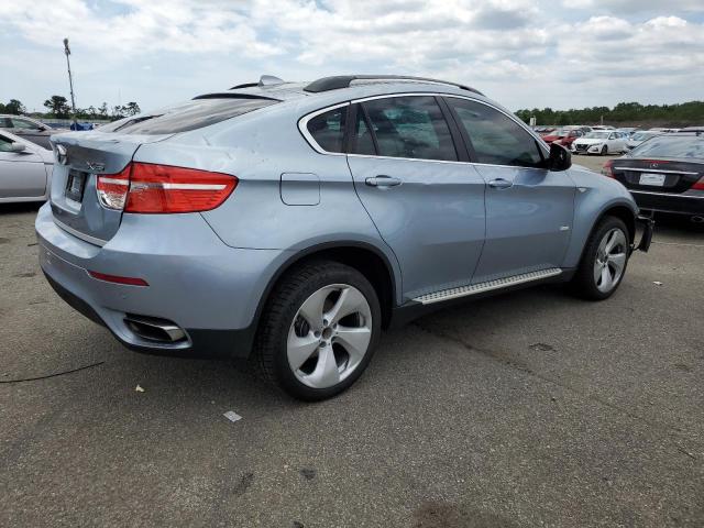 5UXFH0C52ALC66261 - 2010 BMW X6 HYBRID SILVER photo 3