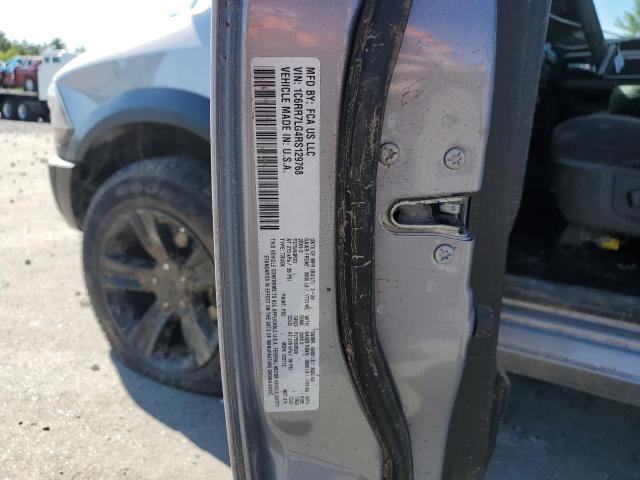 1C6RR7LG4RS129768 - 2024 RAM 1500 CLASS SLT ნაცრისფერი ფოტო 12