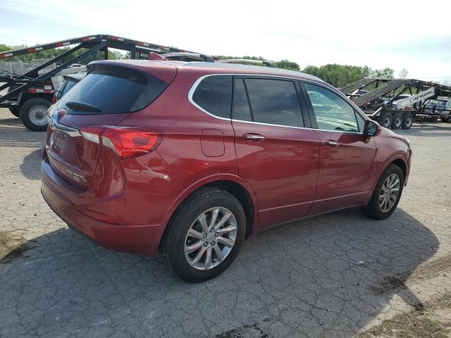 LRBFX2SA7LD037405 - 2020 BUICK ENVISION ESSENCE Qırmızı foto 3