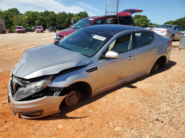 5XXGN4A72DG212907 - 2013 KIA OPTIMA EX SILVER photo 1