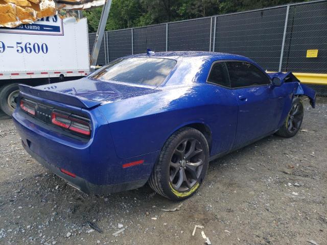 2C3CDZAG3JH339614 - 2018 DODGE CHALLENGER SXT BLUE photo 3