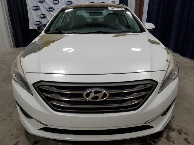 5NPE24AF8HH472598 - 2017 HYUNDAI SONATA SE WHITE photo 5