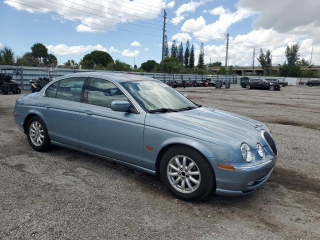 SAJDA01P92GM43981 - 2002 JAGUAR S-TYPE BLUE photo 4