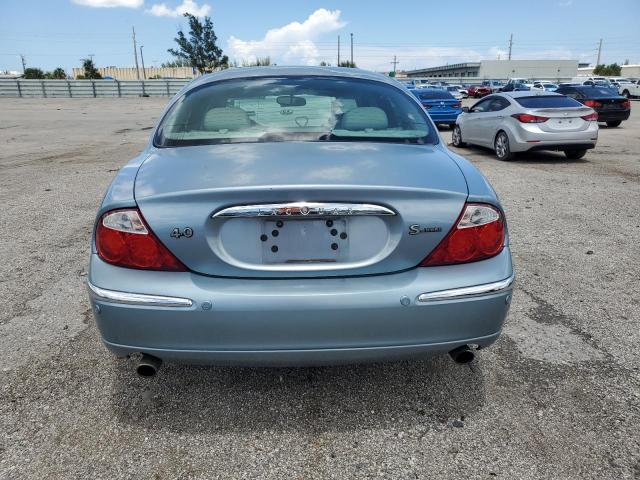 SAJDA01P92GM43981 - 2002 JAGUAR S-TYPE BLUE photo 6