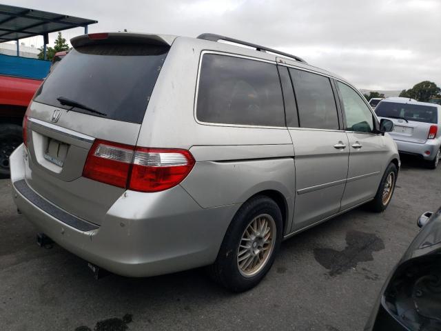 5FNRL38846B020787 - 2006 HONDA ODYSSEY TOURING SILVER photo 3