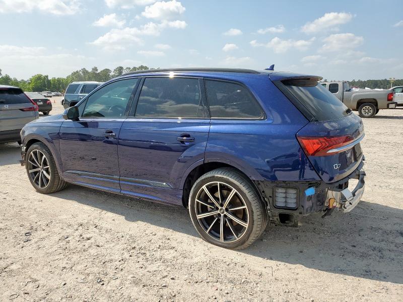 WA1VXAF71MD014185 - 2021 AUDI Q7 PRESTIGE BLUE photo 2