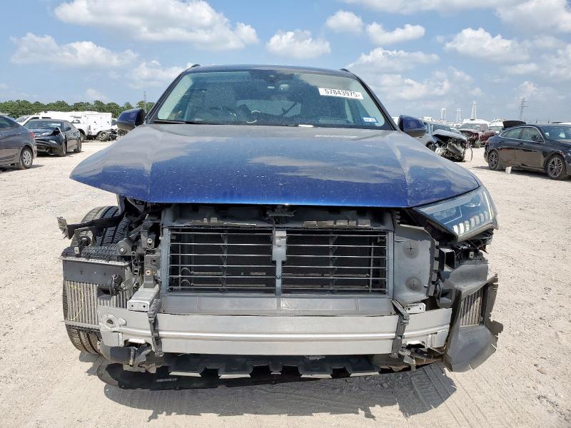 WA1VXAF71MD014185 - 2021 AUDI Q7 PRESTIGE BLUE photo 5