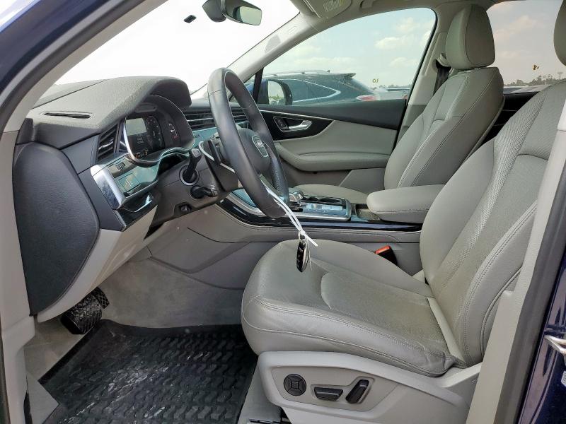 WA1VXAF71MD014185 - 2021 AUDI Q7 PRESTIGE BLUE photo 7