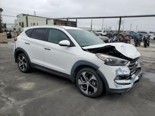 KM8J3CA29GU054652 - 2016 HYUNDAI TUCSON LIMITED WHITE photo 4