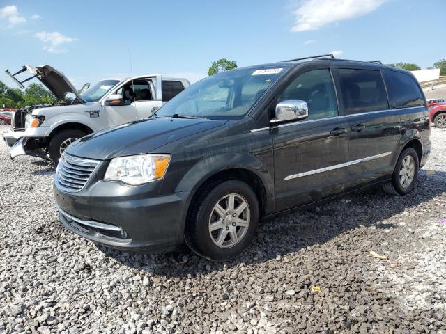 2C4RC1CG1CR150920 - 2012 CHRYSLER TOWN & COU TOURING L CHARCOAL photo 1