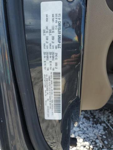 2C4RC1CG1CR150920 - 2012 CHRYSLER TOWN & COU TOURING L CHARCOAL photo 13